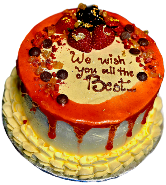 Summer Fruit Three Layer Cake