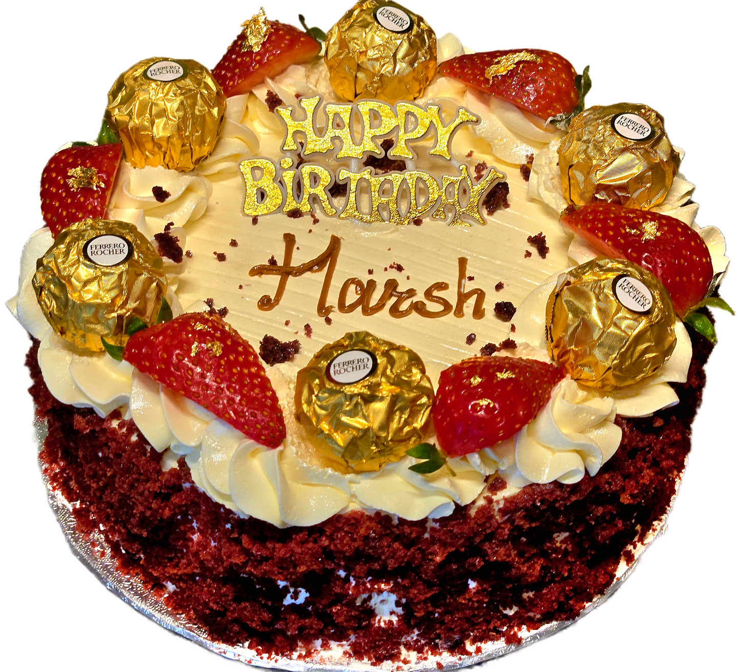 Red Velvet Ferrero Cake